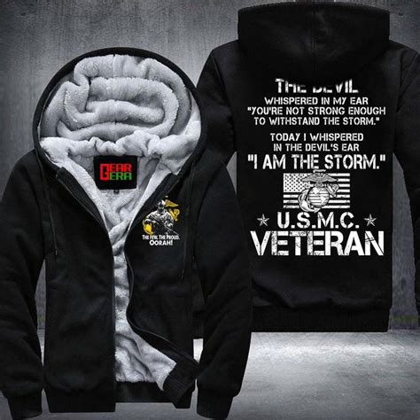 Usmc Fleece Hoodie Mens Womens Us Marine Corps Fleece Hoodie Freedom I