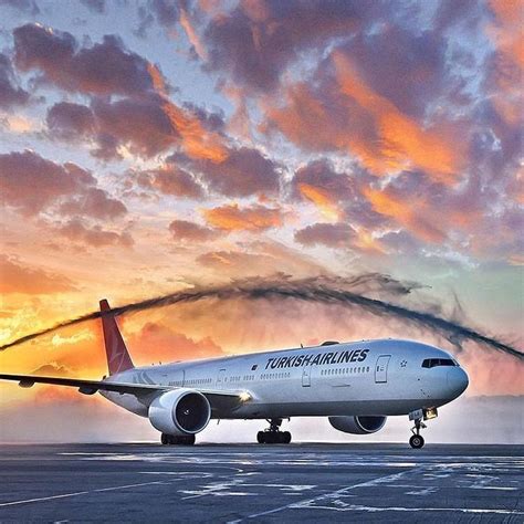 Best Of Aviation On Instagram Turkishairlines B Getting A Water