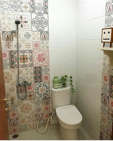 31 Dekorasi Kamar Mandi Minimalis Makin Unik Cantik 2019 Dekor Rumah Desain Toilet Dekorasi