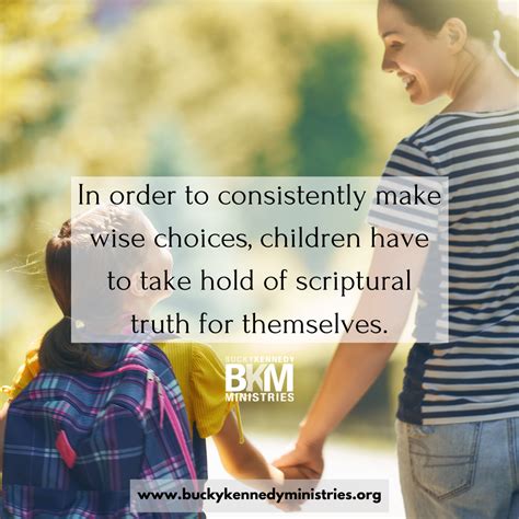 Wise Kids Make Wise Choices Bucky Kennedy Ministries