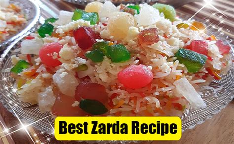 Homemade Zarda Recipe Tried And Tested Recipe