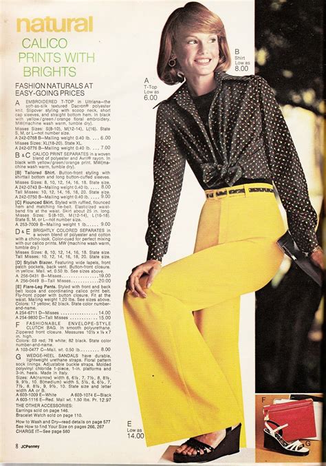 Popular Catalog Model From The 70s Pam Erickson Moda Anos 70 Moda Anos 70