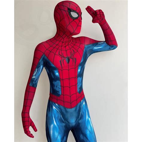 Three Versions Spider Man No Way Home Classic Suit Spiderman Cosplay
