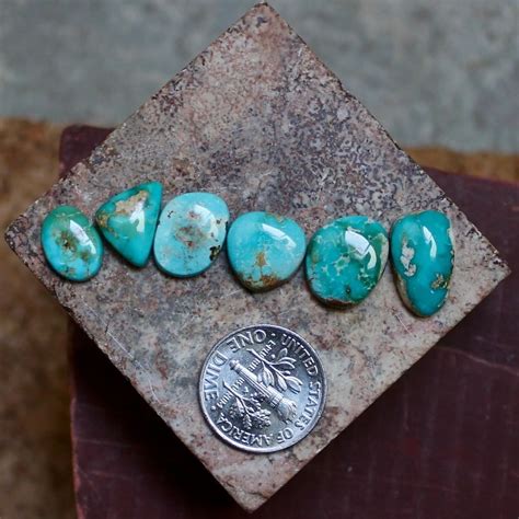 Varying Shades Of Blue For These Natural Stone Mountain Turquoise