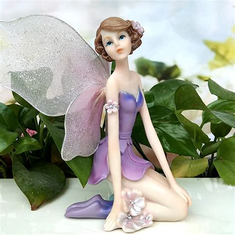 fairy garden figurines pretmanns fairy garden accessories kit miniature fairy 4 8