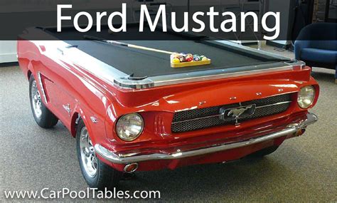 1965 shelby gt 350 pool table