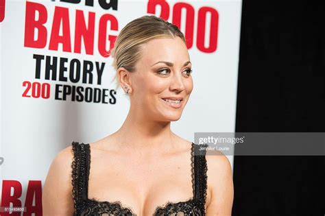Actress Kaley Cuoco Arrives At The Cbss The Big Bang Theory News