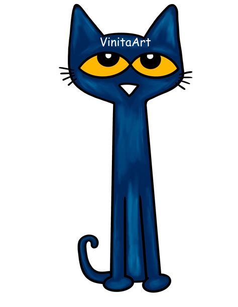 Pete The Cat And His Four Groovy Buttons Storybook Clipart Etsy