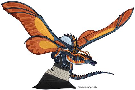 Silkwing Variant By Peregrinecella On Deviantart Wings Of Fire Wings Of Fire Dragons Fire Art