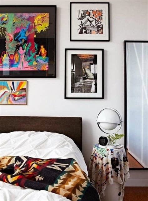 10 superbes idées pour décorer votre chambre avec une galerie murale ...