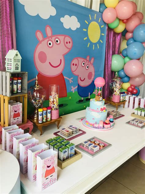 Peppa Pig Birthday Party Ideas Photo 1 Of 13 Catch My Party