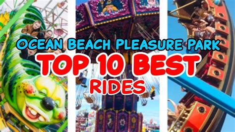 Top Rides At Ocean Beach Pleasure Park South Shields England Youtube