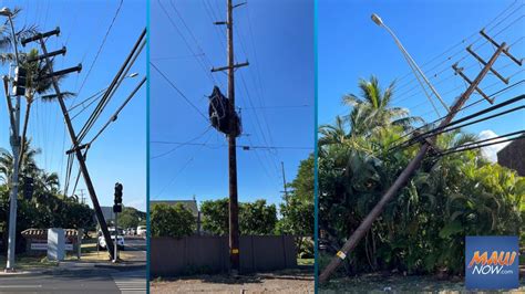 High Winds Result In Power Outages To Thousands In West Maui Olinda