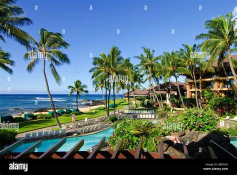 Kauai Sheraton Resort Poipu Beach Hi Res Stock Photography And Images