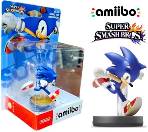 Sonic Amiibo Super Smash Bros Sonic The Hedgehog Nintendo Switch New
