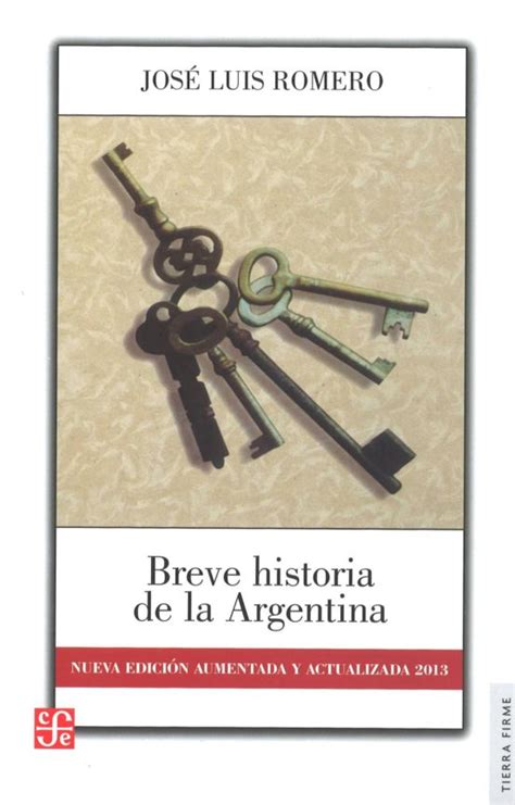 Breve Historia De La Argentina 6ª Ed Jose Luis Romero Casa Del Libro