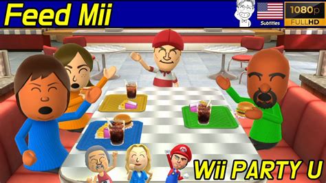 Wii Party U Feed Mii Eng Sub Play Movies 50 Play My Kids 4