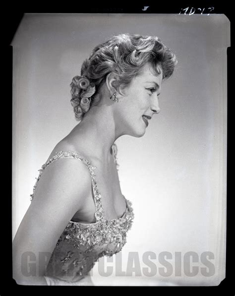 Denise Darcel Elegant Gorgeous 1954 4x5 Camera Negative Peter Basch Archive