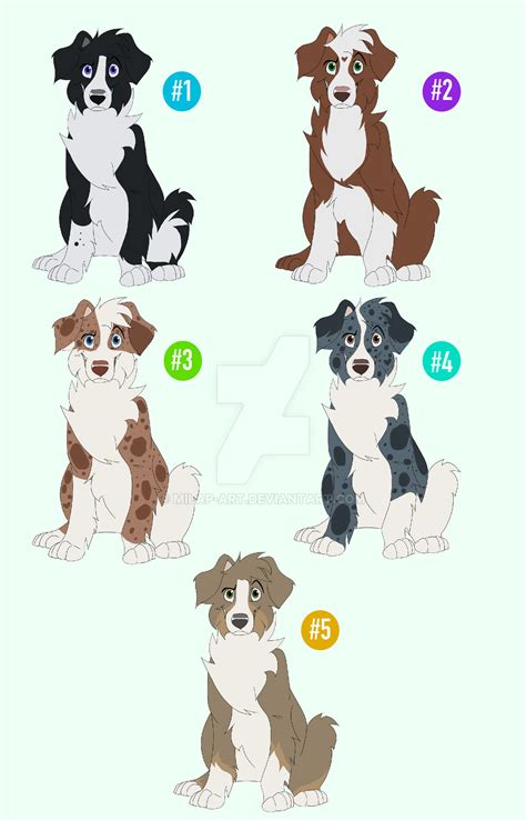 Closed Border Collie Adopts By Milap Art On Deviantart