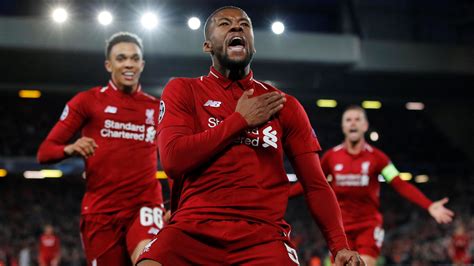 High quality georginio wijnaldum gifts and merchandise. Liverpool Returns to Final, a Shattered Barcelona in Its ...
