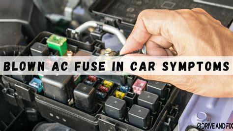 The Essential Guide To Blown Ac Fuse In Car Symptoms