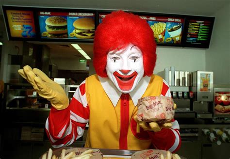 Mcdonalds Ronald Mcdonald Clown Mascot Keeping A Lower Profile