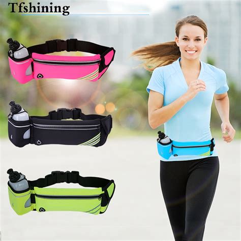 Tfshining Waterproof Running Hydration Belt Reflective Sport Running