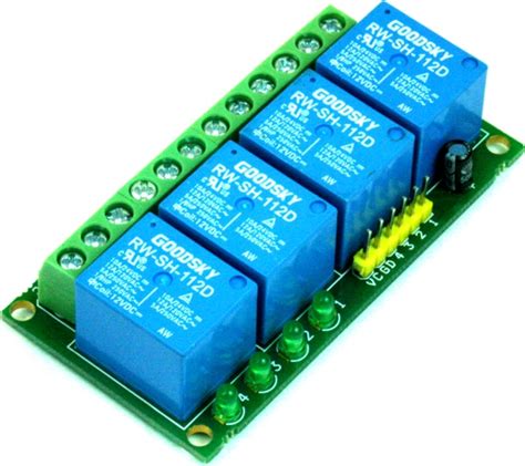 4 Channel Compact Relay Board Using Smd Components Uln2003 Circuit