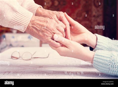 Hospice Patient Elderly Caregiver Hi Res Stock Photography And Images