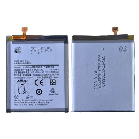 386v 3880mah Battery For Samsung Galaxy A10e A102 Compatible