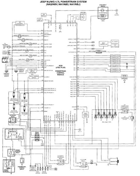 Vehicle wiring details for a 2000 jeep grand cherokee. 2000 Jeep Grand Cherokee Wiring Diagram