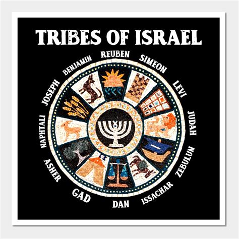 12 Twelve Tribes Of Israel Hebrew Israelite Judah Jerusalem By