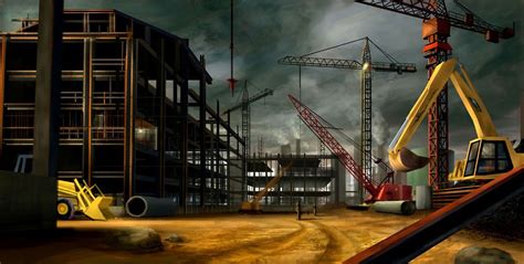 Construction Site Wallpapers Top Free Construction Site Backgrounds