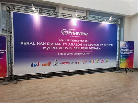 O futuro passa primeiro aqui. Kerajaan Mengumumkan Peralihan Siaran TV Analog Ke Siaran ...