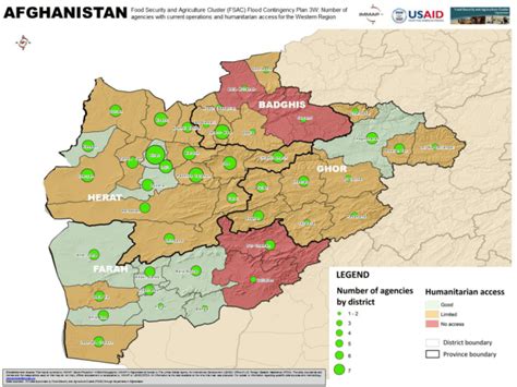 Afghanistan Food Security And Agriculture Cluster Fsac Flood