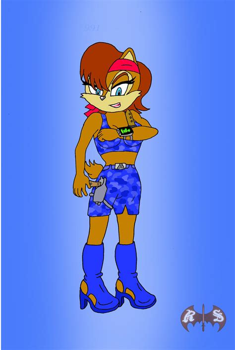 Sonic Fighters Sally Acorn By Roadkill Sarny On Deviantart