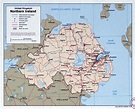 Detailed Map Of Ireland With Cities