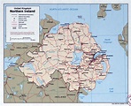 Detailed Map Of Ireland With Cities