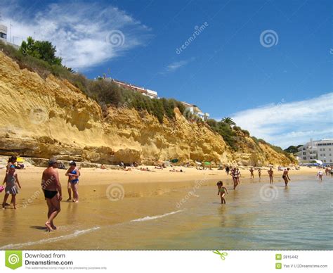 Mediterranean Beach Stock Photo Image Of Portugal Rocks 2815442