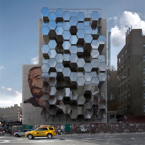 Six Buildings That Create A Buzz With Honeycomb Patterned Facades Dr