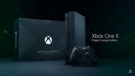You Can Pre Order The Xbox One X And Its New Project Scorpio Edition
