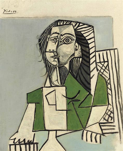 pablo picasso femme assise
