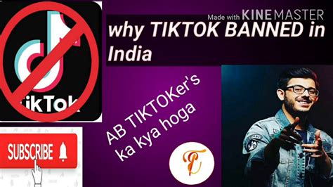 Tiktok Banned In India What About Tiktokers Youtube
