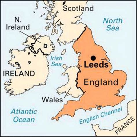 Find out information about leeds, england. Leeds: location -- Kids Encyclopedia | Children's Homework ...