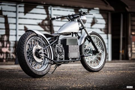 Sine Cycles Adds Electric Power To The Old School Chopper Images