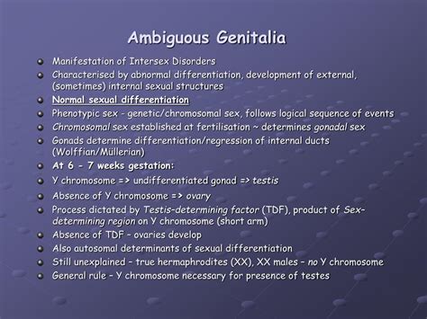 Ppt Ambiguous Genitalia Neonatal Presentation Powerpoint Presentation