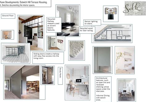 45 Interior Design Sketches Presentation Boards Behance