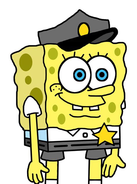 Spongebob As Museum Guard By Ultra Shounen Kai Z On Deviantart