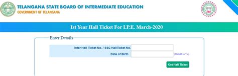 Telangana state board of intermediate education (tsbie) will declare ts inter result 2020 today, at 3 pm, on tsbie.cgg.gov.in, bie.telangana.gov.in. TS Telangana Inter 1st, 2nd Year Hall Tickets 2020 ...