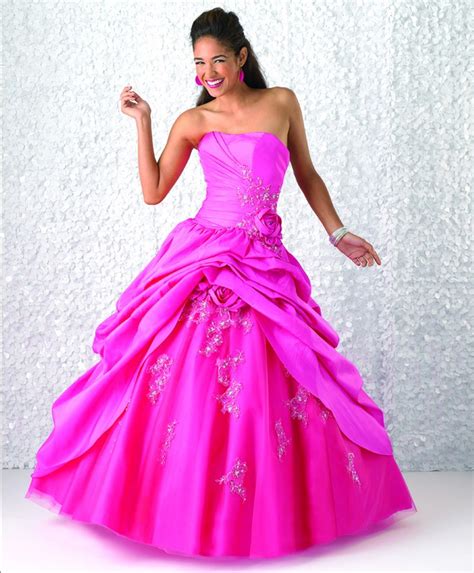 Hot Pink Wedding Dresses For Irresistible Bridal Look